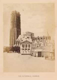 The cathedral, Mechlin, photograph, page, Mechelen, c. 1856 - in or before 1866, photographer,