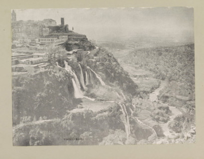 Tivoli, page, photomechanical print, photographer: Samuel J. Beckett, c. 1890 - c. 1900, paper,