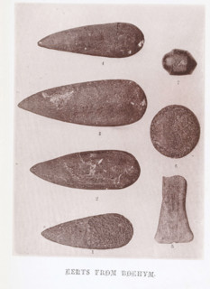 Celts from Bochym, page, photomechanical print, number: '1, 7', photographer: Beringer, Cury, c.