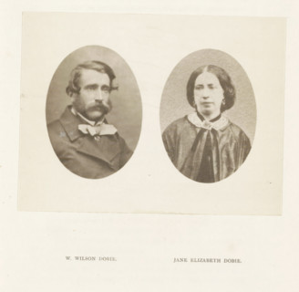 W. Wilson Dobie, Jane Elizabeth Dobie, photograph, page, c. 1886 - in or before 1896, photographer,