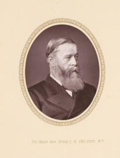The right hon. Hugh CE Childers, MP, page, photomechanical print, c. 1875 - c. 1880, photographer,