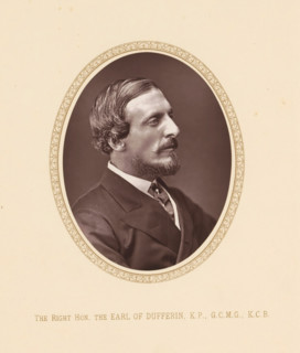The right hon. The earl of Dufferin, KP, GCMG, KCB, page, photomechanical print, c. 1875 - c. 1880,
