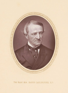 The right hon. Baron Carlingford, KP, page, photomechanical print, c. 1875 - c. 1880, photographer,
