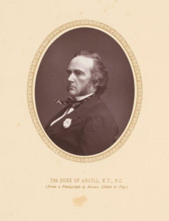 The Duke of Argyll, KT, PC, page, photomechanical print, photographer: Elliott & Fry, London, c.