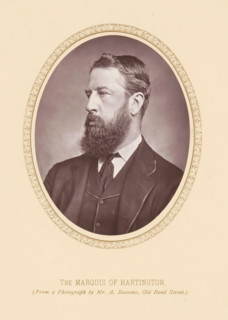 Portrait of Spencer Cavendish, The marquis of Hartington, page, photomechanical print,