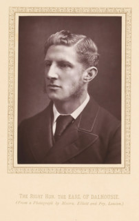 Portrait of John Ramsay, The right hon. the Earl of Dalhousie, page, photomechanical print,
