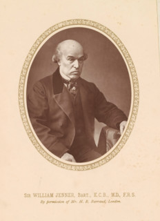 Sir William Jenner, Bart., KCB, MD, FRS, page, photomechanical print, photographer: Herbert Rose