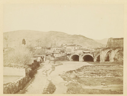 View of Pergamon, photograph, page, photographer: Alexander Svoboda, Pergamon, c. 1859 - in or