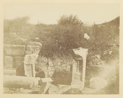 Ruin of the tomb of Saint Luke at Ephesus, photograph, page, photographer: Alexander Svoboda,