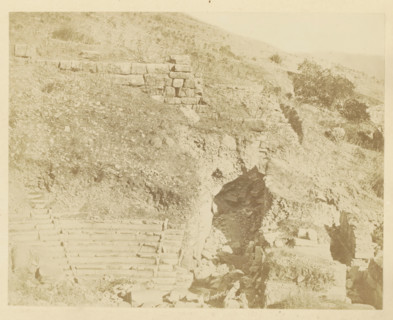 The Odeon of Ephesus, photograph, page, photographer: Alexander Svoboda, Ephesus, c. 1859 - in or