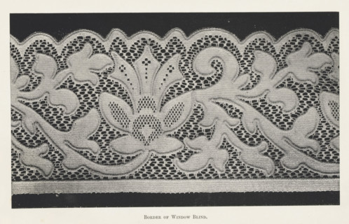 Border of window blind, page, photomechanical print, photographer: Brothers, Alfred (possibly),