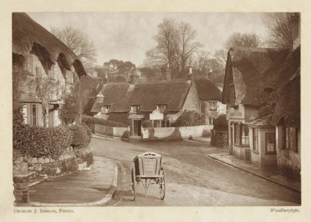 Crab Inn, Shanklin, Isle of Wight, page, photomechanical print, photographer: Charles J. Brenan, c.