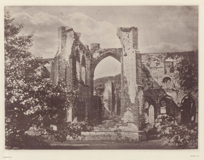 Furness Abbey_the east window, View of the east window of the ruins of Furness Abbey, page,