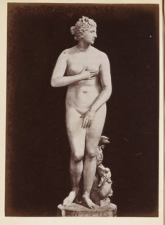 Venus de' Medici, photograph, page, Italy, c. 1850 - in or before 1860, photographer, paper,