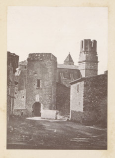 Santa Catalina gate at Torroella de Montgrí, Torroella de Montgrí, page, photomechanical print,