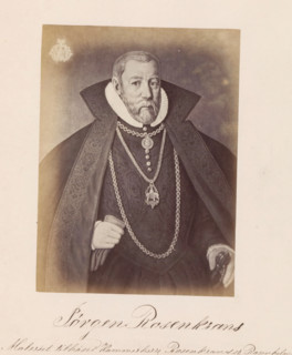 Photo reproduction of a painting depicting a portrait of Jørgen Ottesen Rosenkrantz, Jørgen