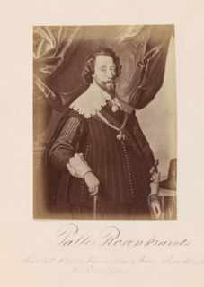 Photo reproduction of a painting, depicting a portrait of Palle Rosenkrantz, Palle Rosenkrands,
