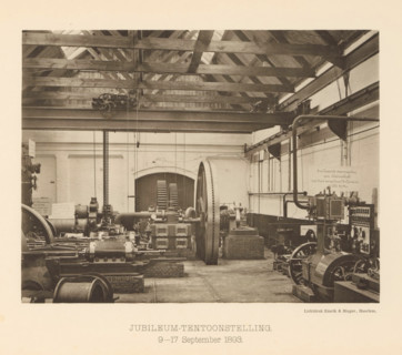 Anniversary Exhibition. 9-17 September 1893, Anniversary exhibition with steam boilers for the 25th