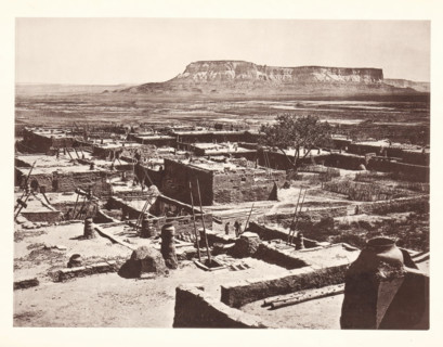 Pueblo of Zuni, page, photomechanical print, number: 'Fig. 23.', photographer: John Karl Hillers,
