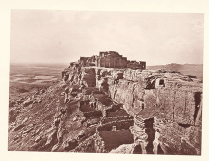 Pueblo of Wolpi, page, photomechanical print, number: 'Fig. 25.', photographer: John Karl Hillers,