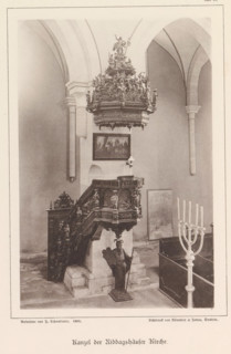 Pulpit of the Riddagshausen Abbey in Braunschweig, Kanzel der Riddagshäuser Kirche, Braunschweig's