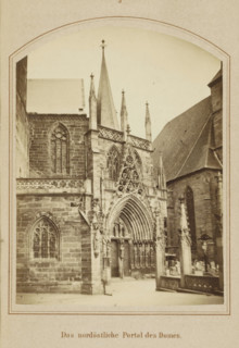 The northeastern portal of the cathedral, Northeastern entrance portal of the Cathedral of Erfurt,