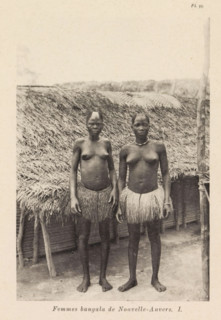 Femmes bangala de Nouvelle-Anvers I, Portrait of two women from the Bangala in New Antwerp, page,