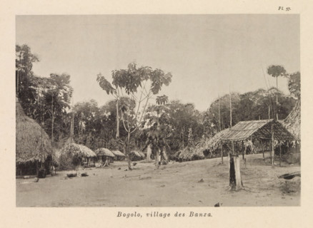 Bogolo, village des Banza, Houses in Bogolo, page, photomechanical print, number: 'Pl. 57.',