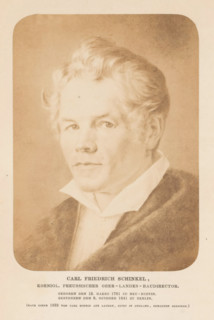 Carl Friedrich Schinkel, Photographic reproduction of a painting, depicting a portrait of Carl