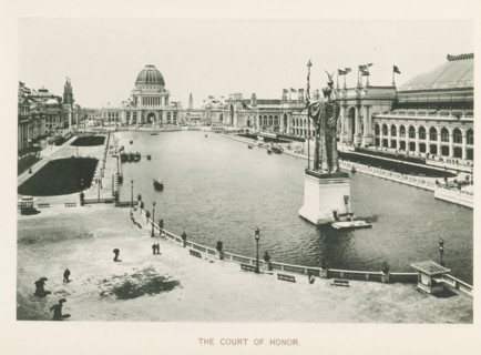The Court of Honor, View of the central plaza of the World's Columbian Exposition in Chicago in