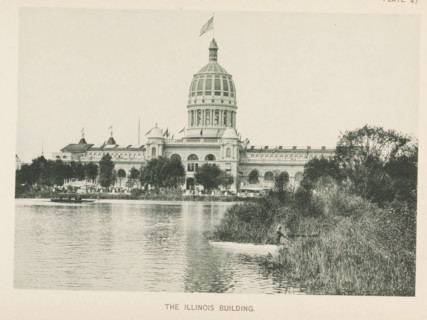View of the Illinois Building at the World's Columbian Exposition in Chicago in 1893, The Illinois