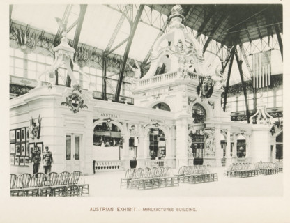 Exhibition of Austria at the World's Columbian Exposition in Chicago in 1893, Austrian exhibit.-