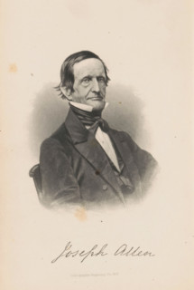 Joseph Allen, Portrait of Joseph Allen, page, photomechanical print, cliché maker: Heliographic