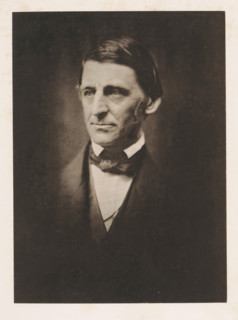Portrait of Ralph Waldo Emerson, page, photomechanical print, cliché maker: anonymous,