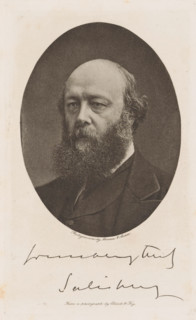 Portrait of Robert Arthur Talbot Gascoyne-Cecil, third Marquess of Salisbury, ... ... Salisbury,