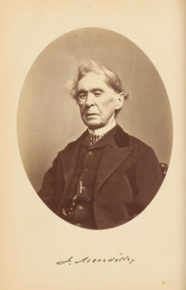 J. Meredith, Portrait of Jonathan Meredith, photograph, page, photographer: Bendann Bros., c. 1866