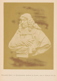 Marble Bust of Mayor Andries de Graeff, by A. Quellin, Marble bust of Mayor Andries de Graeff by