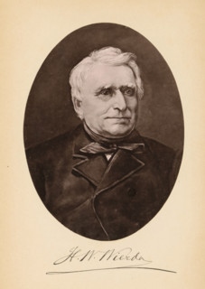 Portrait of HW Wierda, HW Wierda, page, photomechanical print, cliché maker: Friedrich Julius