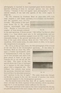 Two solar spectra, page, photomechanical print, number: 'No. 161.No. 159.', c. 1893-06-08 - in or