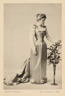 The infanta Eulalia, page, photomechanical print, photographer: GW Pach, cliché maker: Gutekunst &