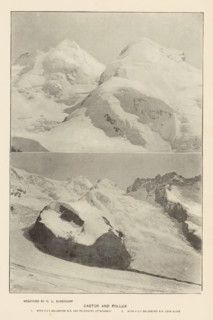 Castor and Pollux, page, photomechanical print, photographer: Dwight Lathrop Elmendorf, cliché