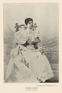 Posing study, page, photomechanical print, photographer: McCrary & Branson, cliché maker: