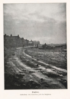 Brighton, View of the Brighton coast, page, photomechanical print, photographer: Charles Job,