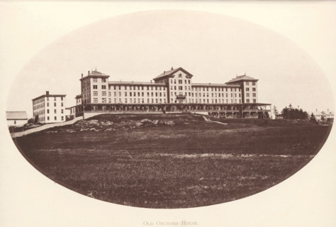 View of Old Orchard House in Old Orchard Beach, Maine, Old Orchard House, page, photomechanical
