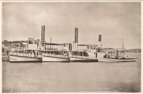 Sebenoa, Sasanoa, Samoset, Creedmoor, Eastern Steamboat Company's Bath and Boothbay Line, View of