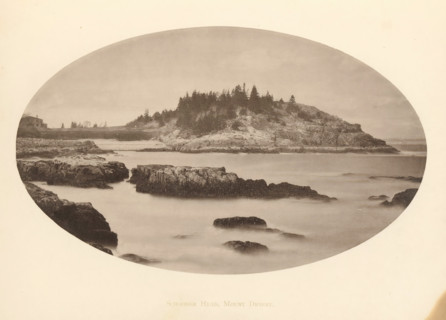 View of Schooner Head on Mount Desert Island, Maine, Schooner Head, Mount Desert, page,