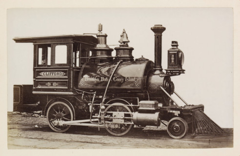 American steam locomotive, photograph, page, number: '53', United States of America, c. 1871 - in