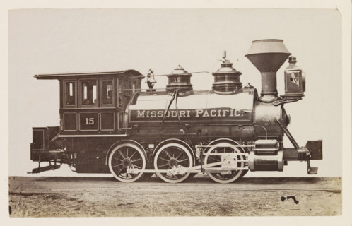 American steam locomotive, photograph, page, United States of America, c. 1871 - in or before 1881,