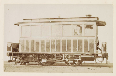 American passenger steam locomotive, photograph, page, United States of America, c. 1871 - in or