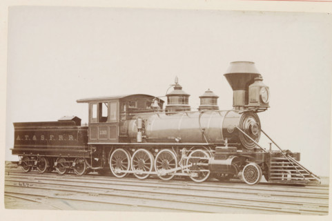 American freight steam locomotive, photograph, page, number: '627', United States of America, c.